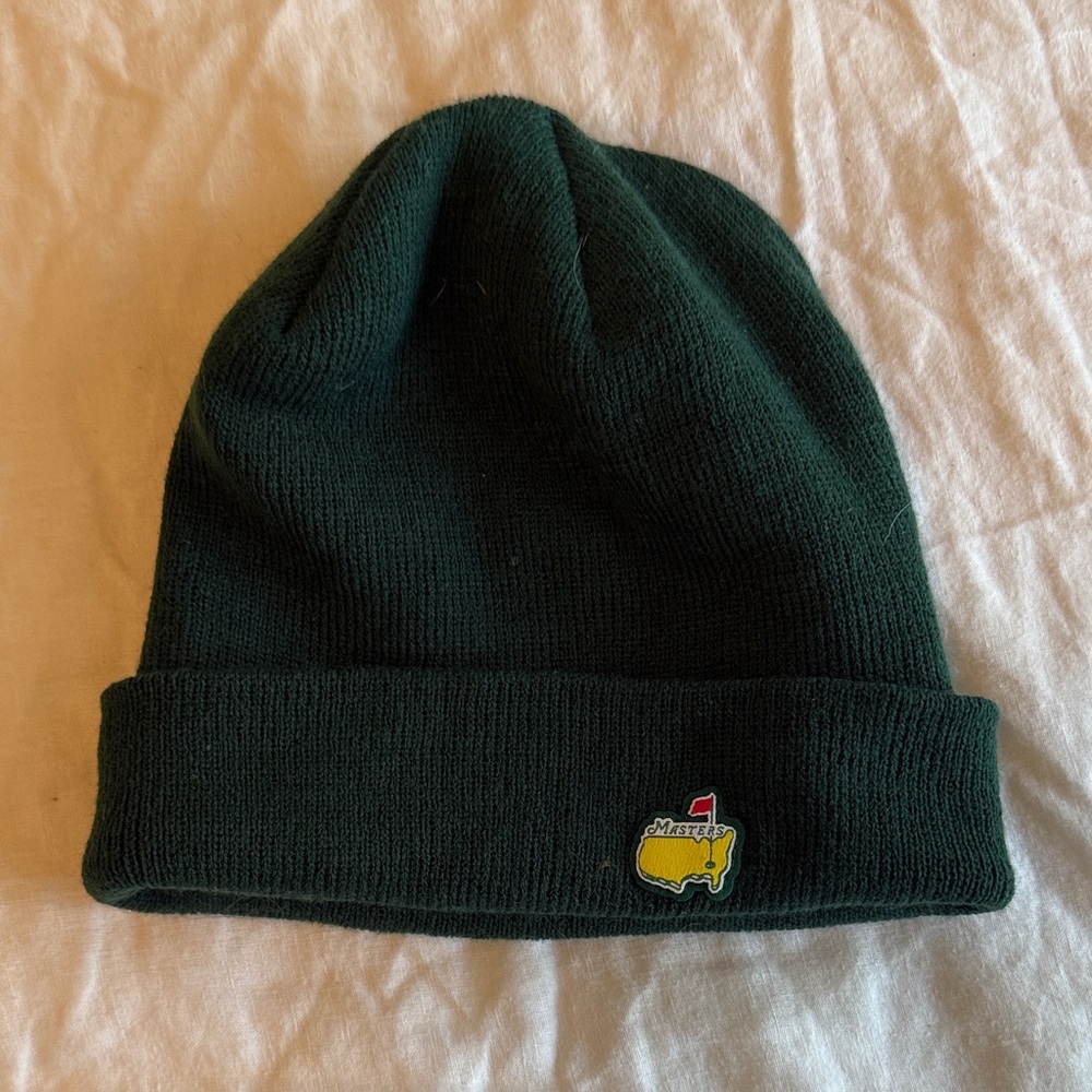 Masters Dark Green Beanie Hat